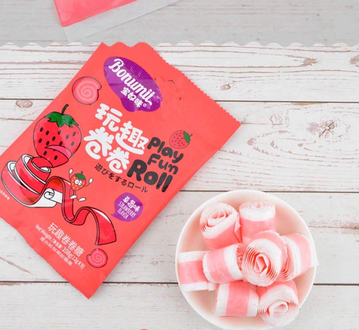 Bonumii Fun Roll Candy 125g