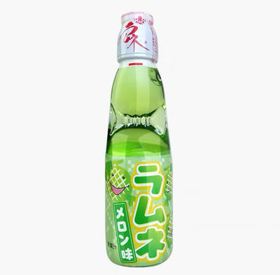 Japanese carbonated beverage marbles Hata wave soda 200MML